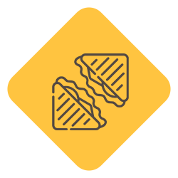 <small>Le snacking</br>représente</small>16%