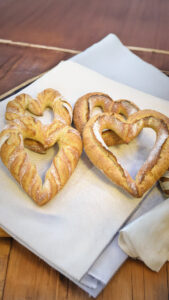 Pain en forme de coeur pour la ST Valentin